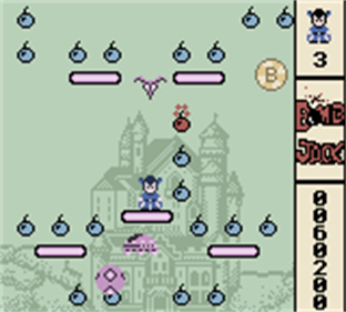 Bomb Jack DX - Screenshot - Gameplay (null) - 160x144