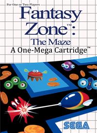 Fantasy Zone: The Maze - Box - Front - Reconstructed (Europe) - 1443x1987