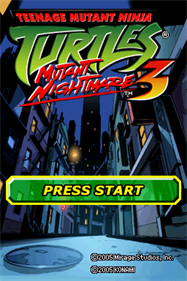 Teenage Mutant Ninja Turtles 3: Mutant Nightmare - Screenshot - Game Title (null) - 256x384