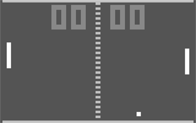 Pong (2016 Public Domain) - Screenshot - Gameplay (null) - 320x200