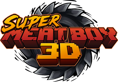 Super Meat Boy 3D - Clear Logo (World) - 973x678