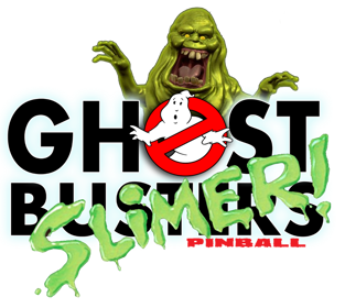Ghostbusters: Slimer! Pinball - Clear Logo (World) - 1038x930
