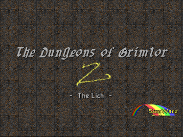 The Dungeons of Grimlor II - Screenshot - Game Title (null) - 640x480