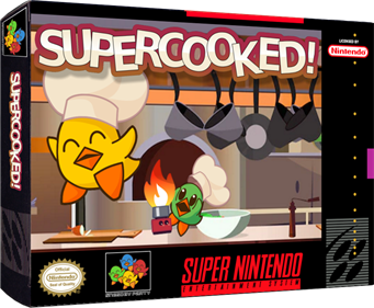 Supercooked! - Box - 3D (North America) - 897x738
