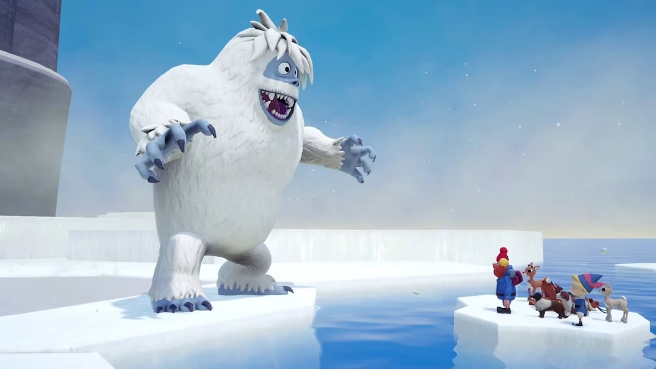 Illustration of Rudolph the Red-Nosed Reindeer