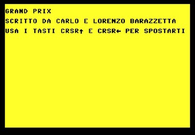 Grand Prix (Systems Editoriale) - Screenshot - Game Title (null) - 631x437
