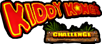 Kiddy Kong's Challenge - Clear Logo (null) - 3651x1603