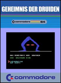 Geheimnis der Druiden - Fanart - Box - Front (null) - 798x1072
