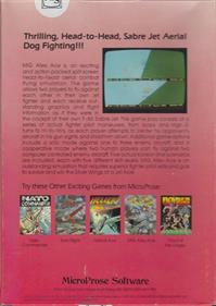 Mig Alley Ace - Box - Back (North America) - 568x800