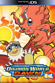 Digimon World: Dawn: QoL - Fanart - Box - Front (null) - 600x900