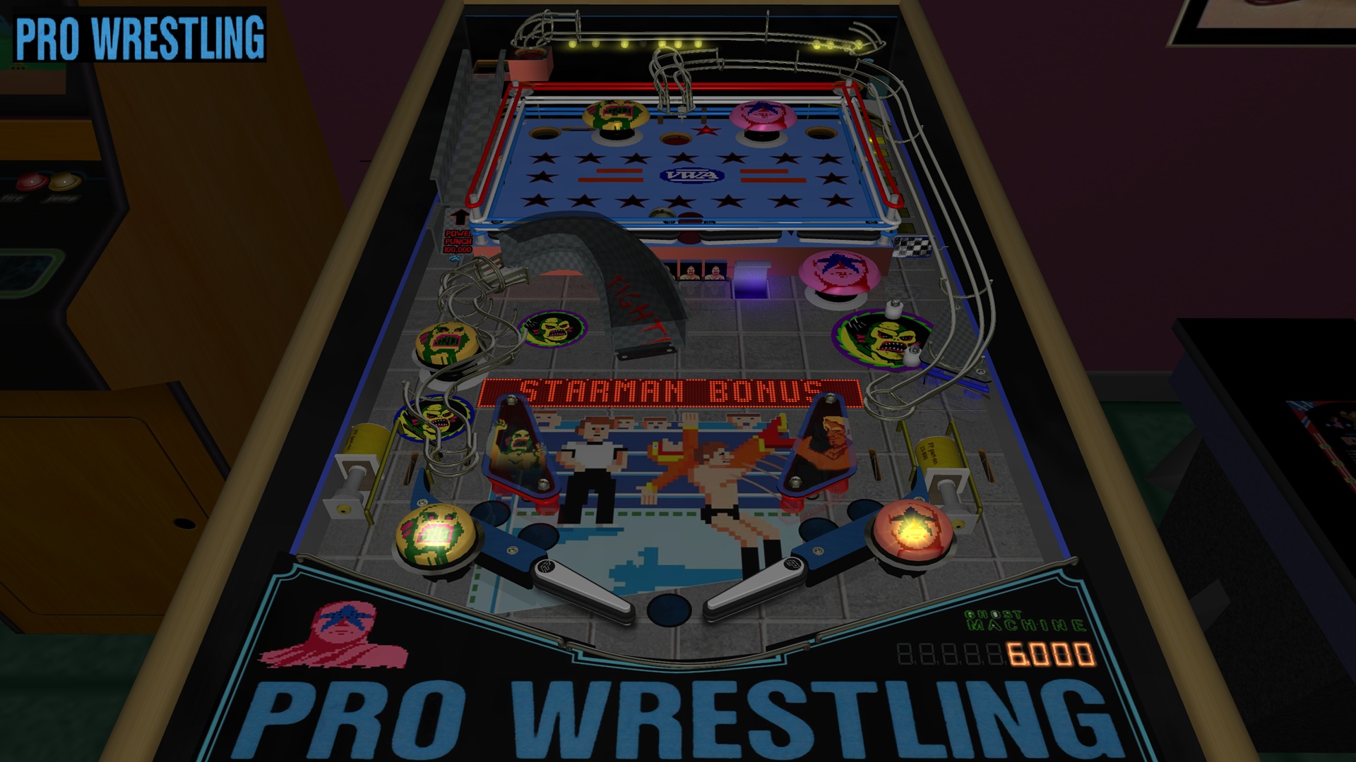 Illustration of Pro Wrestling