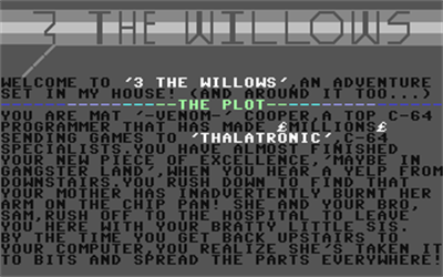 3 the Willows - Screenshot - Game Title (World) - 320x200