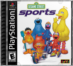 Sesame Street Sports - Box - Front - Reconstructed (North America) - 687x617