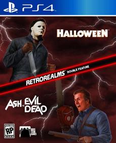 RetroRealms Double Feature Halloween and Ash vs Evil Dead - Fanart - Box - Front (null) - 805x986