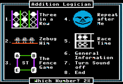 Addition Logician - Screenshot - Game Select (null) - 560x384