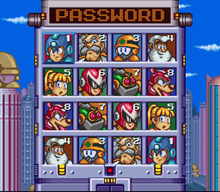 Mega Man 7 Refit - Screenshot - Game Select (null) - 256x224