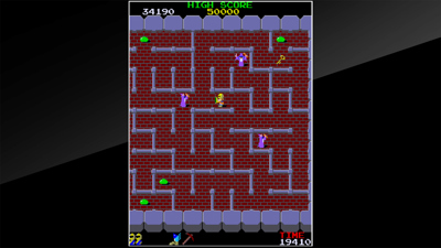 Arcade Archives THE TOWER OF DRUAGA - Screenshot - Gameplay (null) - 1280x720
