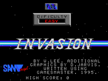 Invasion - Screenshot - Game Title (Europe) - 512x384