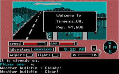Crosscountry Canada - Screenshot - Gameplay (null) - 320x200