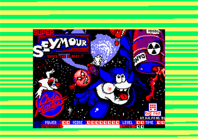 Super Seymour Saves the Planet - Screenshot - Game Title (null) - 384x270