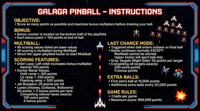 Galaga (OctoChris) - Arcade - Controls Information (null) - 2752x1536
