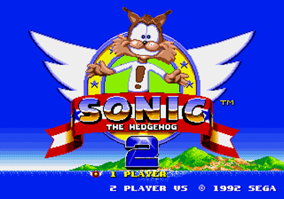 Bubsy in Sonic the Hedgehog 2 - Screenshot - Game Title (World) - 320x224