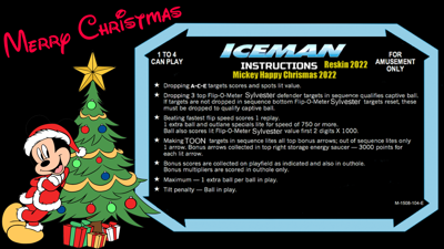 Mickey Mouse Happy Chrismas 2022 - Arcade - Controls Information (null) - 1920x1080
