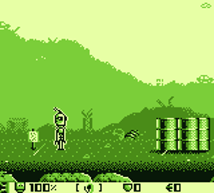 Fall from Space - Screenshot - Gameplay (World) - 160x144