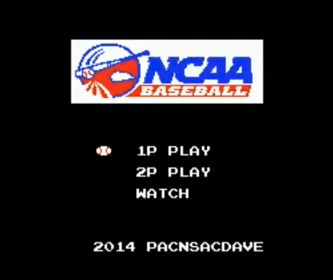 NCAA Baseball - Screenshot - Game Title (null) - 544x458