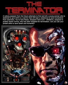 Terminator 1: TBA Edition - Advertisement Flyer - Front (null) - 1800x2250
