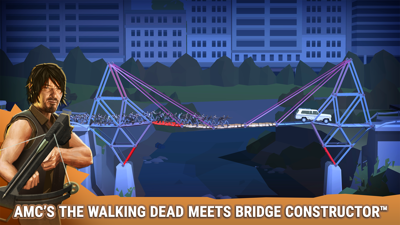Bridge Contructor: The Walking Dead - Screenshot - Gameplay (North America) - 2208x1242