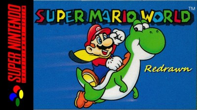 Super Mario World Redrawn - Fanart - Box - Front (null) - 1280x720
