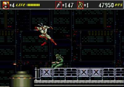 Shinobi III: Return of the Ninja Master - Screenshot - Gameplay (null) - 640x448
