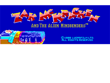 Zak McKracken and the Alien Mindbenders - Screenshot - Game Title (World) - 640x480