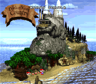 DKC X Mario - Screenshot - Game Select (null) - 256x224