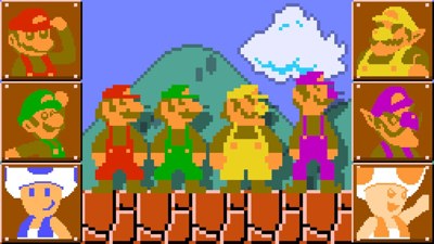 Super Mario Brothers Remix - Fanart - Background (null) - 400x225