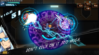 Azure Striker Gunvolt Trilogy Enhanced - Screenshot - Gameplay (World) - 1920x1080