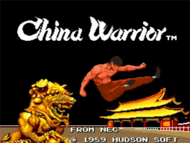 China Warrior - Screenshot - Game Title (North America) - 640x480