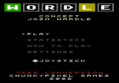 Wordle - Screenshot - Game Title (World) - 320x223