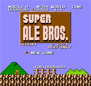 Super Ale Bros. Redux - Screenshot - Game Title (null) - 256x240
