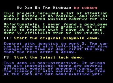 My Day on the Highway - Screenshot - Game Title (null) - 652x481