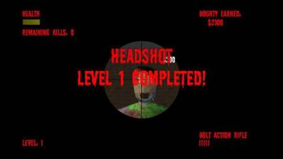Zombie Hunter - Screenshot - Gameplay (World) - 1000x562