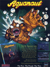Aquanaut  - Advertisement Flyer - Front (null) - 533x708