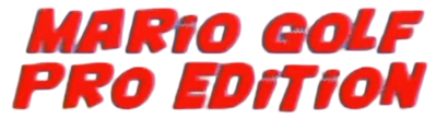Mario Golf 64: Pro Edition - Clear Logo (null) - 1080x295