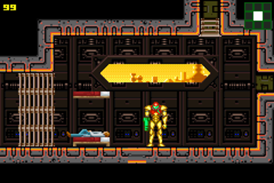 Metroid: Salt Mission - Screenshot - Gameplay (World) - 240x160
