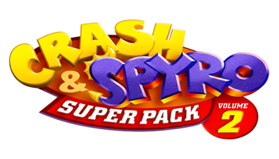 Crash & Spyro Super Pack Volume 2 - Clear Logo (World) - 4032x2302