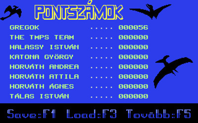 A Demonok Birodalma - Screenshot - High Scores (null) - 640x400