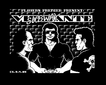 Subway Vigilante - Screenshot - Game Title (null) - 320x256