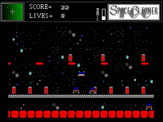 Illustration of Space Cleaner Too