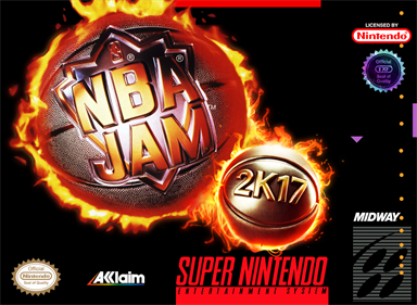 NBA Jam 2K17: Overtime Edition - Fanart - Box - Front (North America) - 1050x767